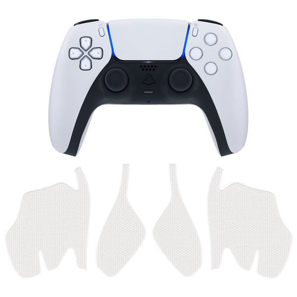 Kit protettivo antiscivolo leve Controller PlayStation5 PS5 8in1 - WHITE  SHARK - ICSB-HOOK