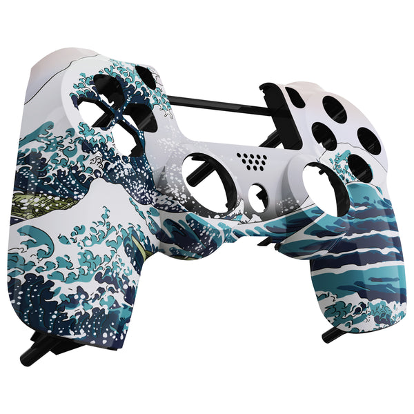 eXtremeRate The Great Wave Patterned Front Housing Shell Case 