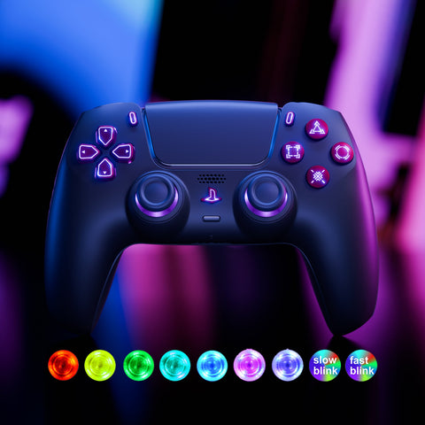 For PS5 Controller DTF LED Kit