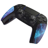 PlayVital Blue Nebula Anti-Skid Sweat-Absorbent Controller Grip for PS5 Controller - PFPJ132