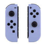 eXtremeRate Light Violet Handheld Controller Housing With Full Set Buttons DIY Replacement Shell Case for NS Switch JoyCon & OLED JoyCon - Console Shell NOT Included - CP309