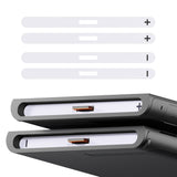 eXtremeRate Side Rail Slot Sticker for Nintendo Switch 2 Console - White - DDBNT192