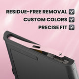 eXtremeRate Side Rail Slot Sticker for Nintendo Switch 2 Console - Cherry Blossoms Pink - DDBNT193