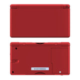 eXtremeRate Scarlet Red Replacement Full Housing Shell for Nintendo DS Lite, Custom Handheld Console Case Cover with Buttons, Screen Lens for Nintendo DS Lite NDSL - Console NOT Included - DSLP3004