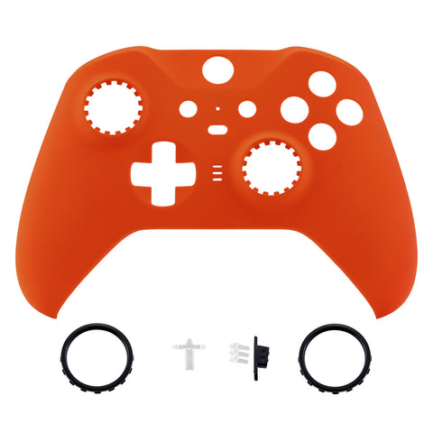 eXtremeRate Replacement Front Housing Shell Case for Xbox One Elite Series 2 & Elite 2 Core Controller (Model 1797) - Shadow Scarlet Red - ELP319