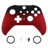 eXtremeRate Replacement Front Housing Shell Case for Xbox One Elite Series 2 & Elite 2 Core Controller (Model 1797) - Shadow Scarlet Red - ELP319