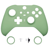 eXtremeRate Replacement Front Housing Shell Case for Xbox One Elite Series 2 & Elite 2 Core Controller (Model 1797) - Matcha Green - ELP333