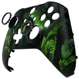 eXtremeRate Replacement Front Housing Shell Case for Xbox One Elite Series 2 & Elite 2 Core Controller (Model 1797) - Dark Carnival - ELT156