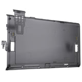 eXtremeRate Replacement DIY Rear Back Plate for Nintendo Switch 2 Handheld Console  (Without Kickstand) - Clear Slate Black - GLTNTM002