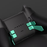 eXtremeRate Metalic Aqua Green 6in1 Replacement Interchangeable Swift Back Paddles for Xbox One Elite & Elite Series 2 Controller - IL607