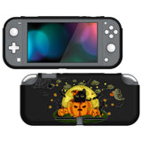 PlayVital Moon Night Halloween Custom Protective Case for NS Switch Lite, Soft TPU Slim Case Cover for NS Switch Lite - LTU6019