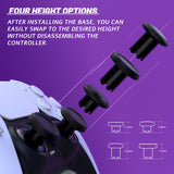 eXtremeRate ThumbsGear V3 Interchangeable Ergonomic Thumbsticks for PS5 Edge & PS5 & PS4 Controller - Black - NNFPFM001