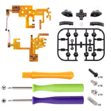 eXtremeRate 7 Colors 9 Modes NS Joycon DFS LED Kit for NS Switch, Multi-Colors Luminated Classical Symbols ABXY Trigger Face Buttons for NS Switch & Switch OLED Model JoyCon - JoyCon NOT Included - NSLED012G2