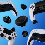 eXtremeRate EDGE Sticks Swappable Thumbsticks for PS5 & PS5 Edge & PS4 All Model Controllers - Black - P5J201