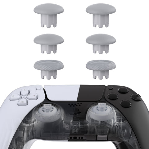 eXtremeRate EDGE Sticks Swappable Thumbsticks for PS5 & PS5 Edge & PS4 All Model Controllers - New Hope Gray - P5J204