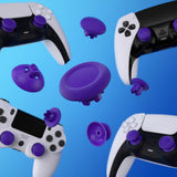eXtremeRate EDGE Sticks Swappable Thumbsticks for PS5 & PS5 Edge & PS4 All Model Controllers - Purple - P5J206