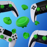 eXtremeRate EDGE Sticks Swappable Thumbsticks for PS5 & PS5 Edge & PS4 All Model Controllers - Green - P5J211