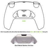 eXtremeRate Replacement Remap Board for PS5 Controller, Compatible with Real Metal Buttons (RMB) Version RISE 2.0 Remap Kit (BDM-010/020) & Real Metal Buttons Versions RISE / RISE V3 Remap Kit (BDM-030/040/050) - PFGZ043