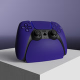 PlayVital 2 Pack Controller Display Stand for ps5, Gamepad Stand Desk Holder for ps5 Controller Accessories with Rubber Pads - Galactic Purple - PFPJ174