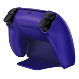 PlayVital 2 Pack Controller Display Stand for ps5, Gamepad Stand Desk Holder for ps5 Controller Accessories with Rubber Pads - Galactic Purple - PFPJ174