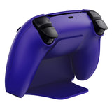 PlayVital 2 Pack Controller Display Stand for ps5, Gamepad Stand Desk Holder for ps5 Controller Accessories with Rubber Pads - Galactic Purple - PFPJ174