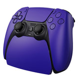 PlayVital 2 Pack Controller Display Stand for ps5, Gamepad Stand Desk Holder for ps5 Controller Accessories with Rubber Pads - Galactic Purple - PFPJ174