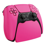 PlayVital 2 Pack Controller Display Stand for ps5, Gamepad Stand Desk Holder for ps5 Controller Accessories with Rubber Pads - Nova Pink - PFPJ173