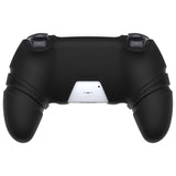 PlayVital 2 Set Runes Edition Silicone Cover Skin for PS5 Controller with Thumb Grips & Touchpad Skin & D-pad Area Sticker, Compatible with PS5 Charging Dock - Black - FVEPFP005