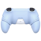 PlayVital 2 Set Runes Edition Silicone Cover Skin for PS5 Controller with Thumb Grips & Touchpad Skin & D-pad Area Sticker, Compatible with PS5 Charging Dock - Blue - FVEPFP008