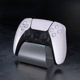 PlayVital 2 Set Stand-AL Game Controller Stand for ps5, for ps4, Aluminium Metal Display Gamepad Holder for Xbox Series X/S, Xbox One, Switch Pro, Universal Desktop Controller Supporter - Gray - FQZPFC006