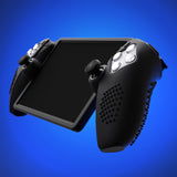 PlayVital 3D Studded Edition Anti-Slip Silicone Protective Case with Thumb Grips for PS Portal Remote Player - Black - CYRPFP001