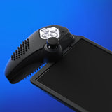 PlayVital 3D Studded Edition Anti-Slip Silicone Protective Case with Thumb Grips for PS Portal Remote Player - Black - CYRPFP001