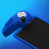 PlayVital 3D Studded Edition Anti-Slip Silicone Protective Case with Thumb Grips for PS Portal Remote Player - Blue - CYRPFP005