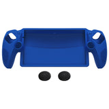 PlayVital 3D Studded Edition Anti-Slip Silicone Protective Case with Thumb Grips for PS Portal Remote Player - Blue - CYRPFP005