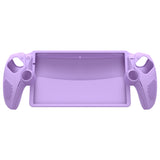 PlayVital 3D Studded Edition Anti-Slip Silicone Protective Case with Thumb Grips for PS Portal Remote Player - Mauve Purple - CYRPFP004