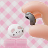 PlayVital 4 Pcs Thumb Grips for Nintendo Switch 2, Kawaii Silicone Thumbstick Caps for Joycon 2, Joystick Cover for Switch 2 Accessories - Cheese Mousie & Peek Mousie - WWYNTJ028