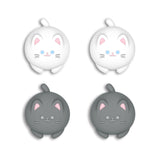 PlayVital 4 Pcs Thumb Grips for Nintendo Switch 2, Kawaii Silicone Thumbstick Caps for Joycon 2, Joystick Cover for Switch 2 Accessories - Cutie Kitty - WWYNTJ005