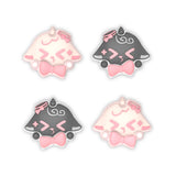 PlayVital 4 Pcs Thumb Grips for Nintendo Switch 2, Kawaii Silicone Thumbstick Caps for Joycon 2, Joystick Cover for Switch 2 Accessories - Needy Sheep - WWYNTJ019