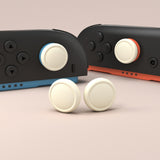 PlayVital 4Pcs Thumb Grip Caps for Nintendo Switch 2, Silicone Thumbstick Grip Cover for Switch 2, Comfort Joystick Caps for Joycon 2 - Antique Yellow - WWYNTM008