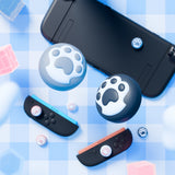 PlayVital 8 Pcs Thumb Grips for Nintendo Switch 2, Kawaii Silicone Thumbstick Caps for Switch 2, Analog Cover for Joycon 2 Joystick Caps - Cat Paw - WWYNTJ003