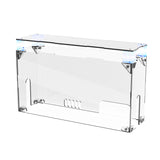 PlayVital Clear Acrylic Dustproof Cover for Nintendo Switch 2, Magnetic Ventilation Top, Tool-Free Installation, Transparent Display Box for Switch 2 Dock Mode - Transparent - SGUNTM001