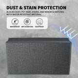PlayVital Dust Cover for Nintendo Switch 2, Anti Scratch Dust Guard Waterproof Cover Sleeve for Nintendo Switch 2 Console & Charging Dock - Gray - NAWNTM002