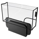 PlayVital Dust Cover for Nintendo Switch 2, Anti-Scratch Dust Guard Waterproof Cover Sleeve for Nintendo Switch 2 Console & Charging Dock -Transparent - NAWNTM003