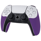 PlayVital Armored Edition Anti-Skid Sweat-Absorbent Controller Grip for PS5, Professional Textured Soft Rubber Pads Handle Grips for PS5 Controller with Shoulder Button Trigger Stickers -  Purple - PFPJ151