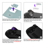 PlayVital Design for Steam Deck Back Buttons & Shoulder Buttons Trigger Enhancement Set, LR Increaser Trigger Grip + Back Button Improvement Accessories for Steam Deck OLED & LCD - Black - BPSD0A001