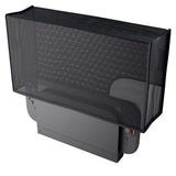 PlayVital Breathable Dust Cover for Nintendo Switch 2, Anti-Scratch Nylon Dust Guard Waterproof Cover Sleeve for Nintendo Switch 2 Console & Charging Dock -Black - NAWNTM004