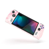 PlayVital Cherry Blossoms Petals Custom Stickers Vinyl Wraps Protective Skin Decal for ROG Ally Handheld Gaming Console - RGTM004