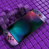 PlayVital for Nintendo Switch 2 Skin Full Set (2-Pack) - Protective Vinyl Decal Stickers for Switch 2 Console, Joycons, Handle Grips & Dock | No Residue, Anti-Scratch - Nebula Galaxy - YUDNT007