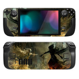 PlayVital Full Set Protective Skin Decal for Steam Deck LCD, Custom Stickers Viny Cover for Steam Deck OLED - Encounter - SDTM098