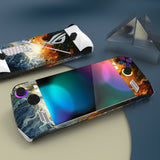 PlayVital Clash Custom Stickers Vinyl Wraps Protective Skin Decal for ROG Ally Handheld Gaming Console - RGTM038